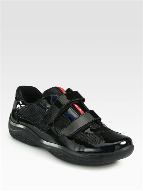 prada leather and mesh sneaker|Prada shoes sneakers women's.